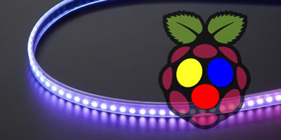 LED-strip met RPi