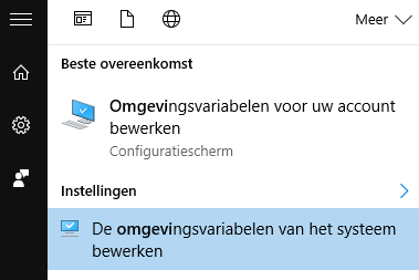 Omgevingsvariabelen